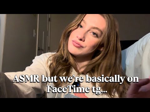 ASMR chit chat || hand movements and mouth sounds 