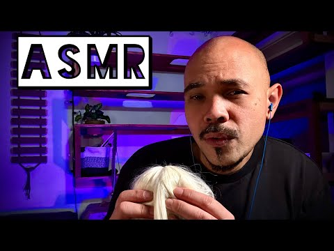 These ASMR Sounds will Vaporize your Stress || Fast Scratching, Crispy, Sizzling Wig Hair Sounds 🎧🫠