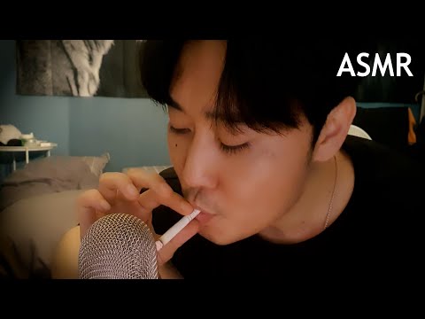 담배 asmr 새벽1시 같이 한대피고 자러가시죠ㅎㅎ(SMOKING ASMR)