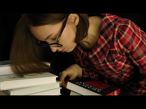 Асмр библиотекарь📚/тихий голос/таппинг/asmr librarian girl