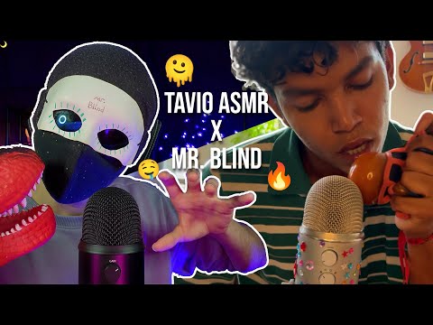 Fast And Aggressive ASMR Mouth Sounds and Triggers | @tavioasmr Collaboration