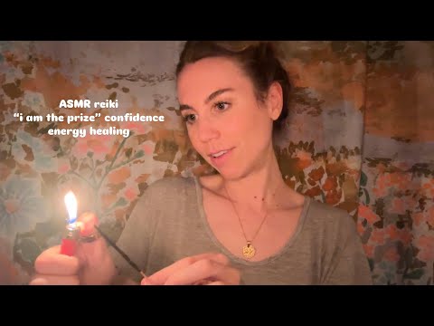 ASMR reiki session “I am the prize” level confidence