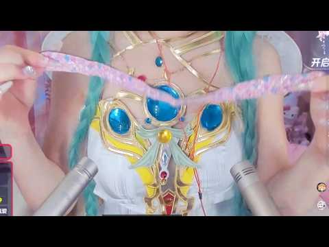 ASMR Maid Roleplay 💖 Long Nails + Hatsune Miku Relax