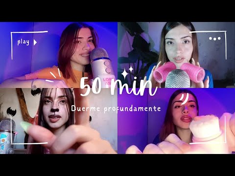 Asmr DUERME profundamente con ROLEPLAYS en 50 MINUTOS | ASMR en Español