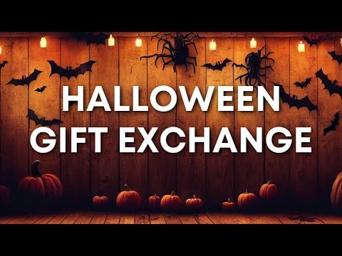 ASMR | Unboxing Halloween Exchange + Vlog