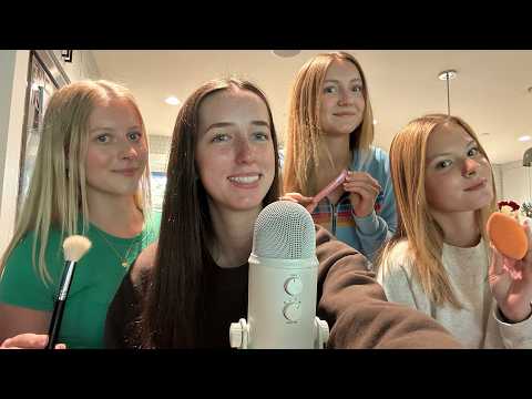 My friends try ASMR