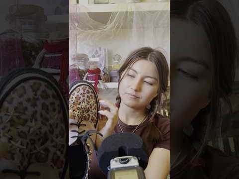 Tingly shoe tapping #asmr #asmrsounds #short #shorts #fyp