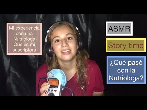 ASMR MI MEJOR SEMI INAUDIBLE// MI EXPERIENCIA CON UNA NUTRIÓLOGA QUE ES MI SUSCRIPTORA PARTE II