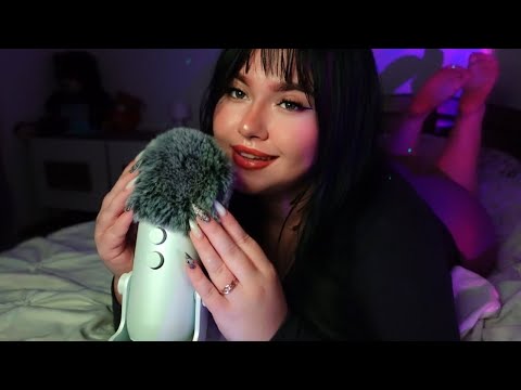 Positive affirmations ASMR ❤️‍🩹 floofy mic cover, clicky whispers