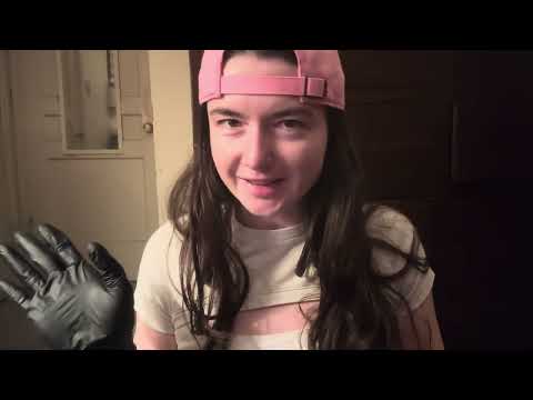 Toxic Friend gives you Facial Piercings | ASMR personal attention role play 