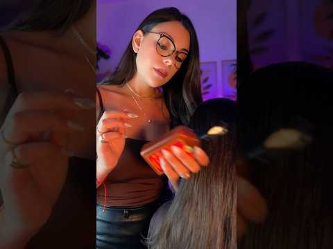 POV: Fazendo Tratamento De Crescimento No Seu Cabelo #asmr #asmrsounds #shorts
