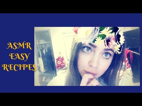 ASMR EASY SUMMER RECIPES!