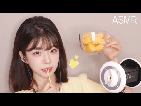 ASMR 냉동망고 먹으며 수다│아무말 대잔치│생일이 너무 좋아!, 홀로 촛불 분 썰, 체인지데이즈 돌싱글즈,요즘 하는 공부,서른이 되기전에.. eating &whispering