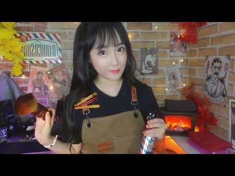 ASMR Jazz-Inspired🎶Barber shop Luxurious Men's Grooming Lounge💈Shoe Shining&Haircut&Clipping&Shaving