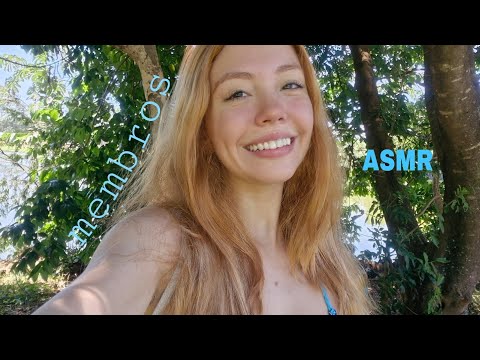 ASMR explicando sobre os membros e vídeos personalizados (asmr não intencional)