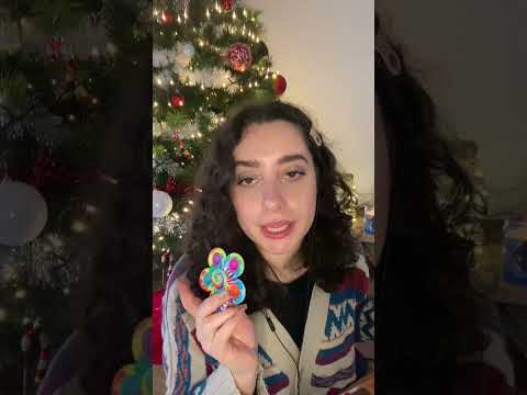 🌙 ASMR FRANÇAIS : OUVERTURE CALENDRIER DE L'AVENT 2024 🎁 (20/24) #asmr #relax #shorts #short