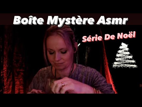 ASMR français BOITE MYSTÈRE DE NOËL 9 triggers