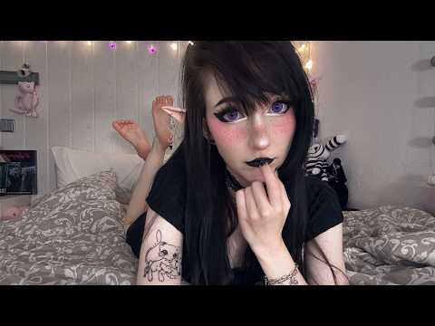 asmr ☾ shy elf girl asks you (inappropriate) questions 🫣