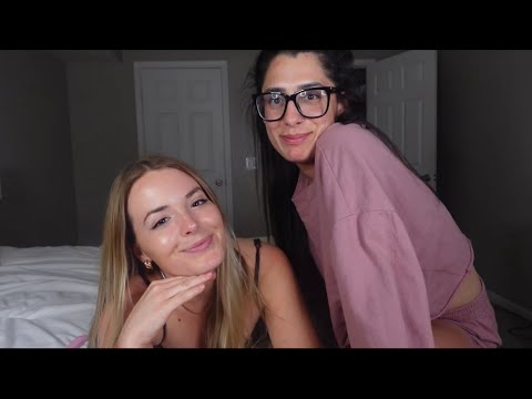 My Friend Tries Giving Me ASMR Tingles (Back massage, hair play)