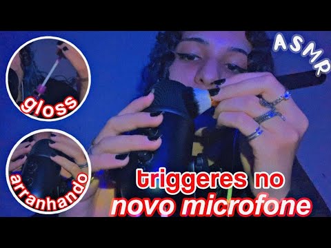 asmr | vários sons relaxantes com o novo microfone – fifine K678