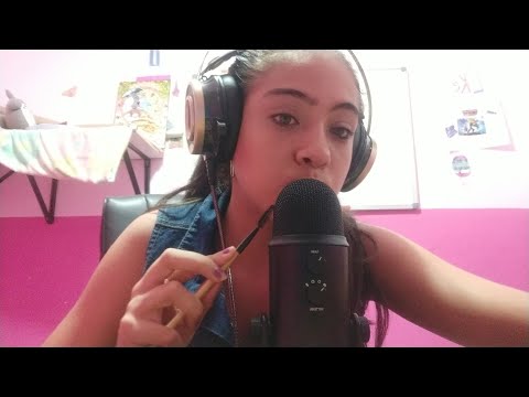 ASMR CON BROCHAS EN EL MICRÓFONO EN ESPAÑOL