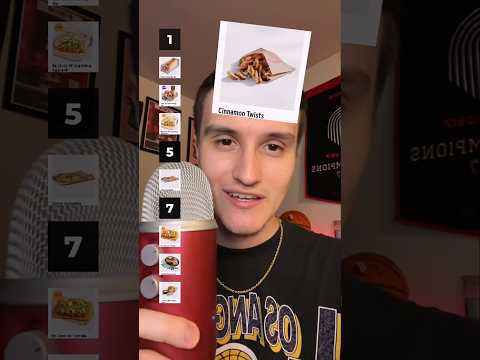 RANKING TACO BELL FOOD 🌮🔔 ( ASMR ) #shorts #food #asmr