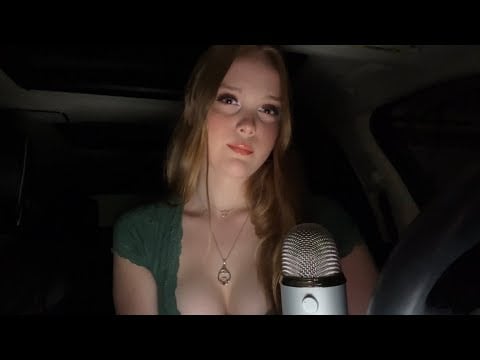 asmr car whisper ramble