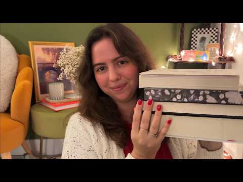 asmr cozy fantasy book haul ✨🤍