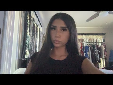 ASMR Close up whispered clothing haul