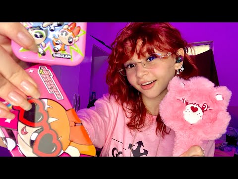 ASMR COM TUDO ROSA