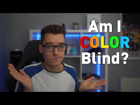 [ASMR] I Took a Color Blind Test