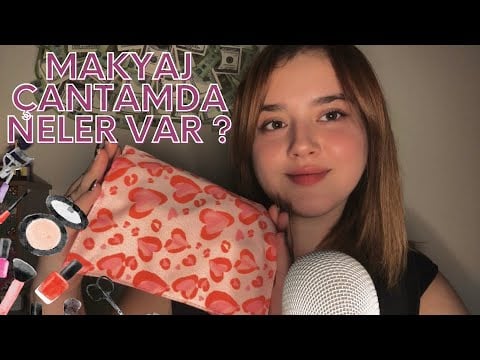Türkçe Asmr - Makyaj Çantamı Karıştıralım (ağız sesleri)