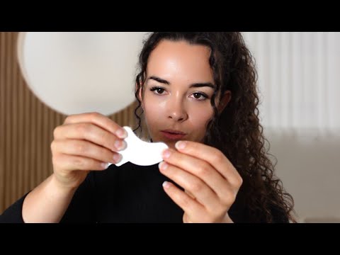 ASMR [Roleplay] - Soin du visage tout doux pour te relaxer et t'endormir 😴 - soft spoken