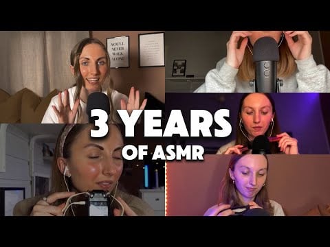 ASMR: 3 Years of My Channel – Tingly Compilation!