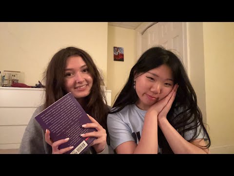 asmr reading you a bedtime story 😴