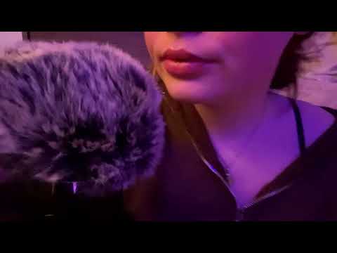 ASMR trigger assortment (ꈍᴗꈍ)~｡*:･ﾟ(wet mouth sounds, mic brushing + wooden chop sticks)