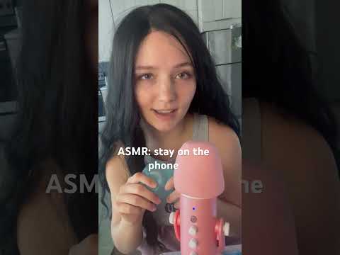 stay on the phone 🤍#asmr #girlfriendasmr #sleepasmr #clingyasmr #whisper