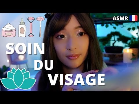 ASMR 🧴🛁 SOIN DU VISAGE RAFRAÎCHISSANT 100% VISUEL SYNCHRONISÉ + FILS DE NÉGATIVITÉ ✂️