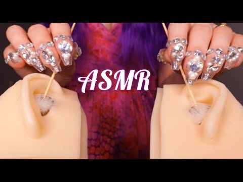 ASMR Ear Cleaning Triggers for Sleep & Tingles🌟 ASMR No Talking