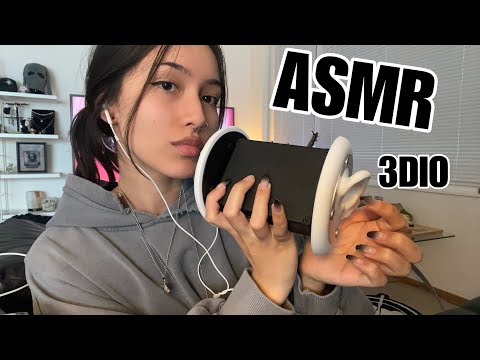 ASMR ☆ TESTING MY NEW 3DIO MIC (ear cleaning, ms, rambles,..)