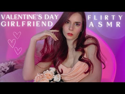 ASMR Roleplay - Your Girlfriend Gives You Love, Kisses And Some Extras For Valentine's Day