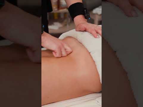 redhead Alena lower back massage