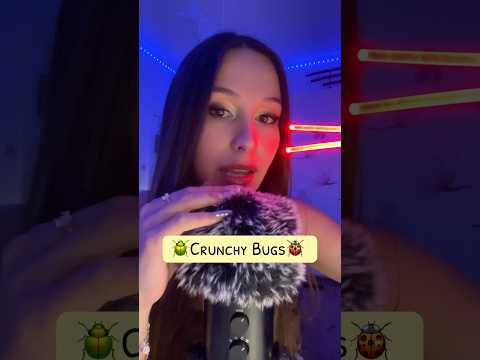 We just love the crunch 😬✨ #asmr #crunchy  #mouthsoundsasmr #asmrbugs #justrelax