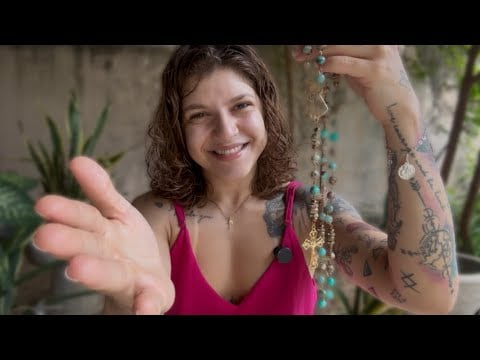 ASMR BENZEDEIRA🌿 REZA PARA AUXILIAR A REALIZAÇÃO DO SEU OBJETIVO✨Emprego, viagem, casamento, etc