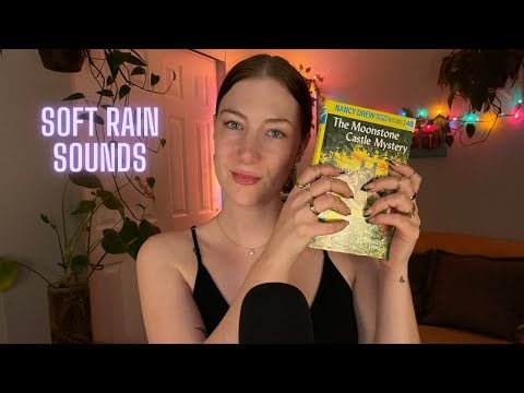ASMR Rainy Bedtime Story To Help You Sleep Nancy Drew 19 & 20