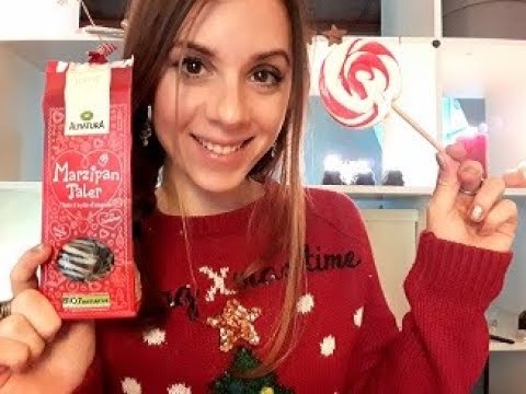 ASMR - christmas snacking - eating sounds - whispered