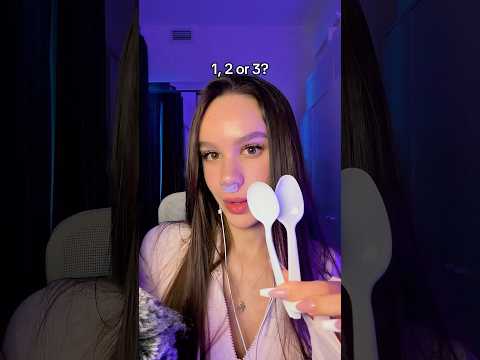 ASMR 1, 2 or 3? #asmr #asmrsounds #asmrvideo #sleep #tingles