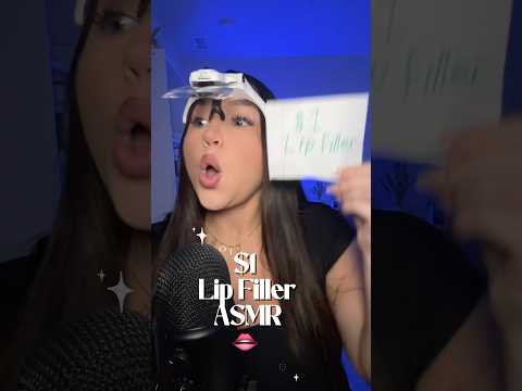 $1 Lip Filler 🫦💀 #asmr #tingles