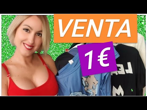 Asmr | VENDO CAMISETAS POR 1 EURO- Haul