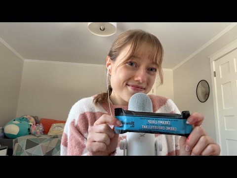 asmr || barebells mukbang !! (eating sounds) 